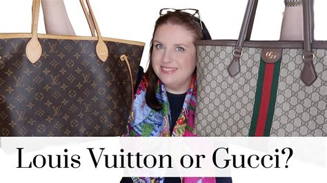 difference between gucci and vuitton.